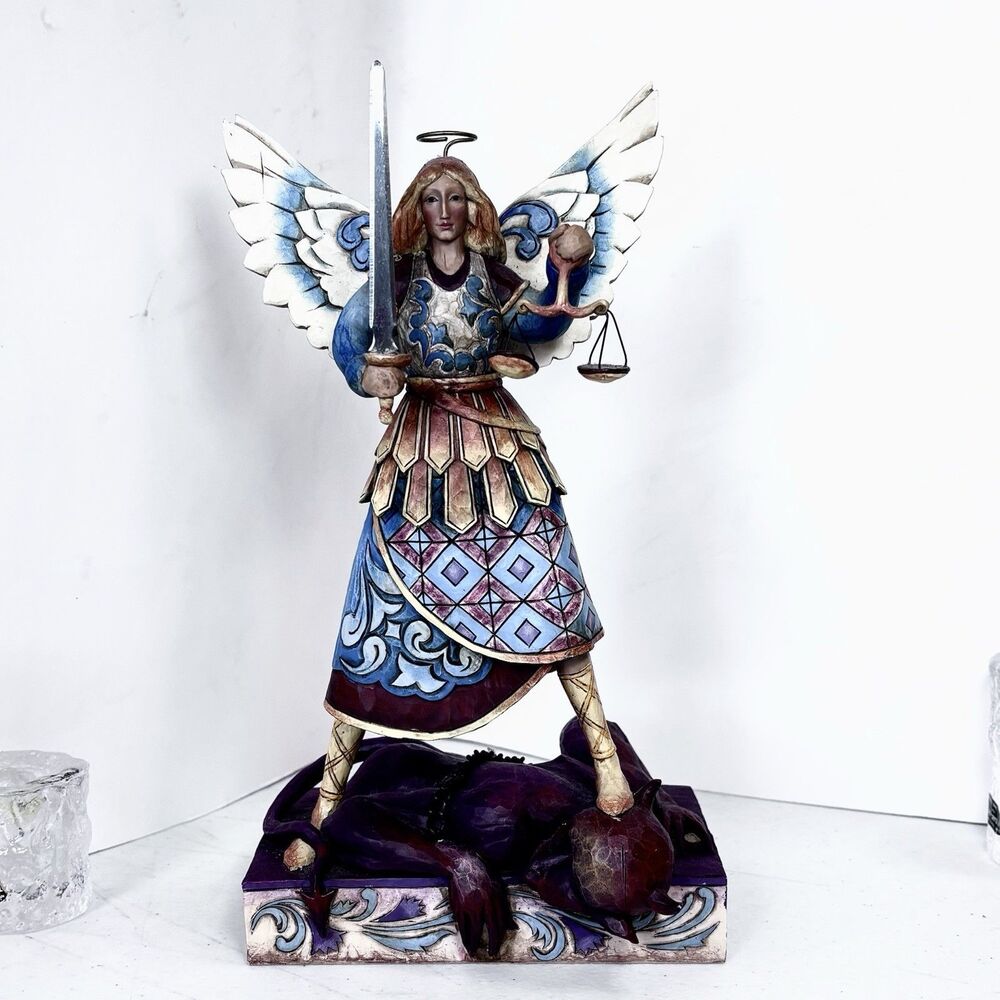 Jim Shore Against All Evil Archangel Michael 2009 Figurine 4014986